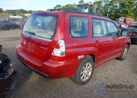 2006 Subaru Forester 2.5X from USA, damaged, VIN JF1SG65626H712319